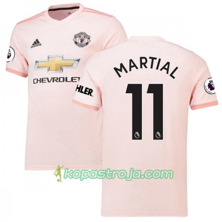 Billiga Fotbollströjor Manchester United Anthony Martial 11 Borta tröja 2018/19 Kortärmad